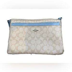 Blue Coach Crossbody